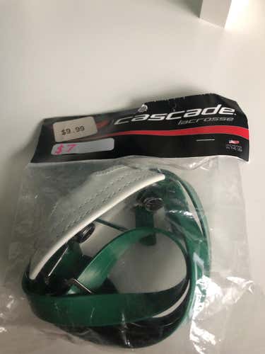 *BRAND NEW CASCADE GREEN AND WHITE CHINSTRAP