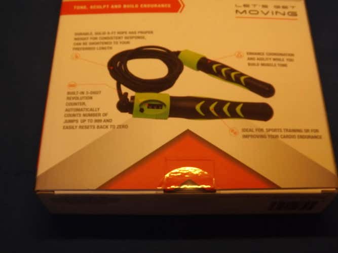 Brand new Jump Rope With Counter. Perfect for Crossfit