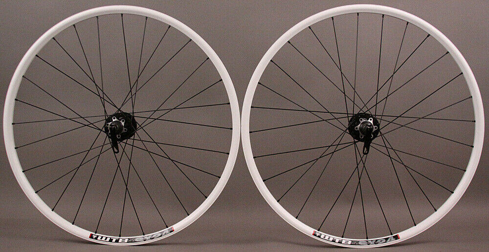 WTB SX17 Rims 26" White Mountain Bike MTB Wheelset 6B 32h Clincher Shimano/SRAM