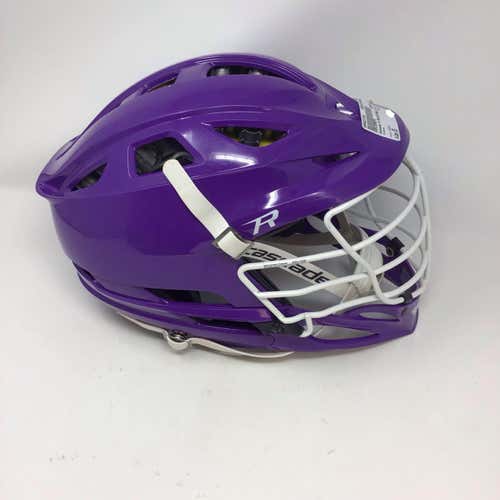 Cascade R Adjustable Lacrosse Helmet One Size Purple
