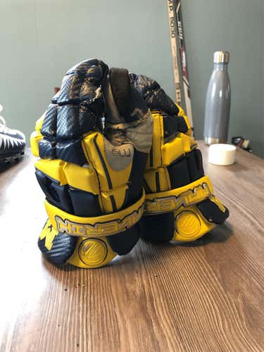 Michigan Lacrosse Maverik M3 Goalie Gloves