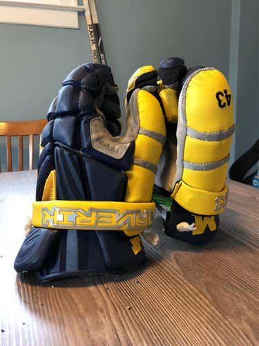 Michigan Lacrosse Maverik MAX Goalie Gloves