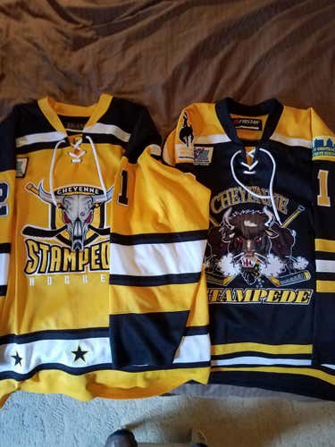 Minor League - "Official" Authentic Game Worn Stampede Jersey #21 SET