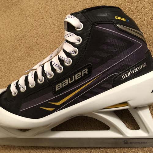 Bauer Supreme One .7 Senior Goalie Skates 8.5D