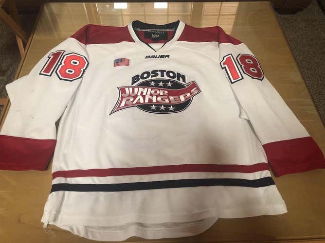 Bauer Boston JR Rangers Hockey Jersey Travel