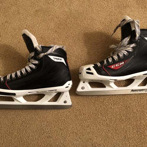 CCM RBZ 70 Senior Goalie Skates 8D