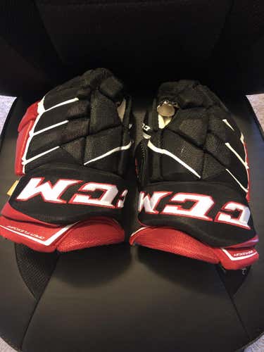 CCM Jetspeed FT1 Gloves 14in USED ONCE