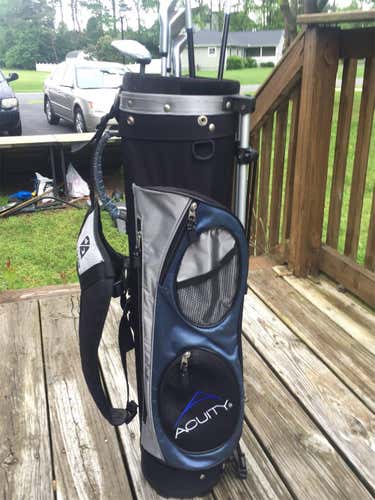Acuity Cadet junior clubs w/stand bag