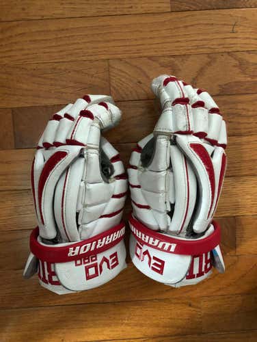 BU Lacrosse Issued Warrior Evo Pro Gloves