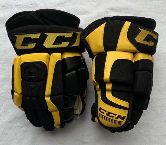 NEW CCM Gloves CL 14’ Black/Yellow