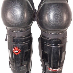 KOHO SG 2200 SENIOR SIZE 15" - HOCKEY SR ADULT SHIN GUARD PADS USED VINTAGE 90s