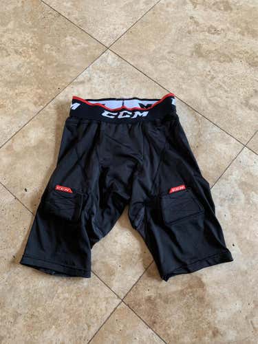 CCM Compression Jock Shorts Size Small