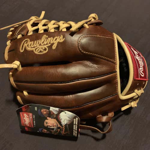 NWT 11.75” Brown/Tan Rawlings Heritage Pro Modified Trap Baseball Glove