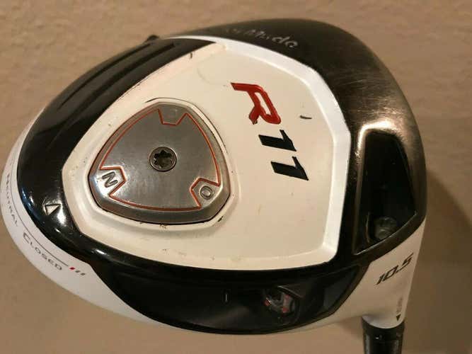 TaylorMade r11 White 10.5* Driver with Aldila RIP Phenom Stiff Flex 1405
