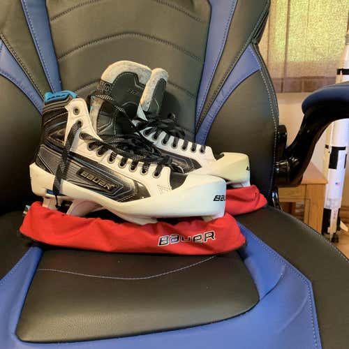 Bauer Reactor 9000 Goalie skates 9.0 D