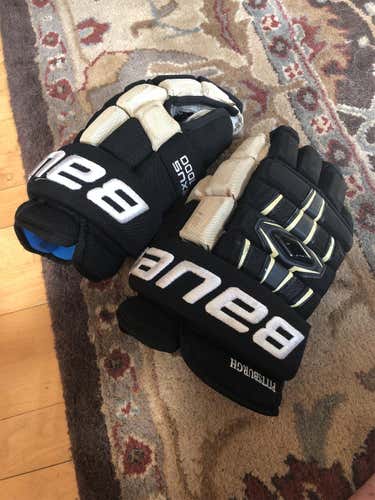Pittsburgh Penguins Bauer Nexus 1000 15” Pro Stock Gloves