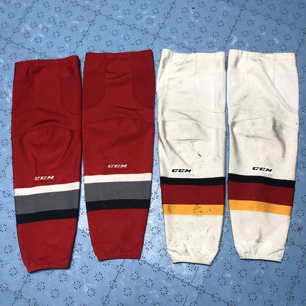 Adirondack Thunder CCM Game Socks Size Large Pro Stock Set