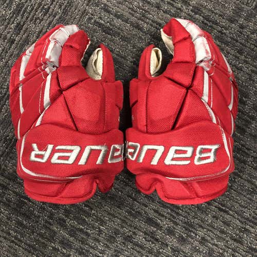 Ohio State pro Stock Hockey Gloves