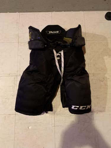 CCM Ultra Tacks Senior Large Black Pants