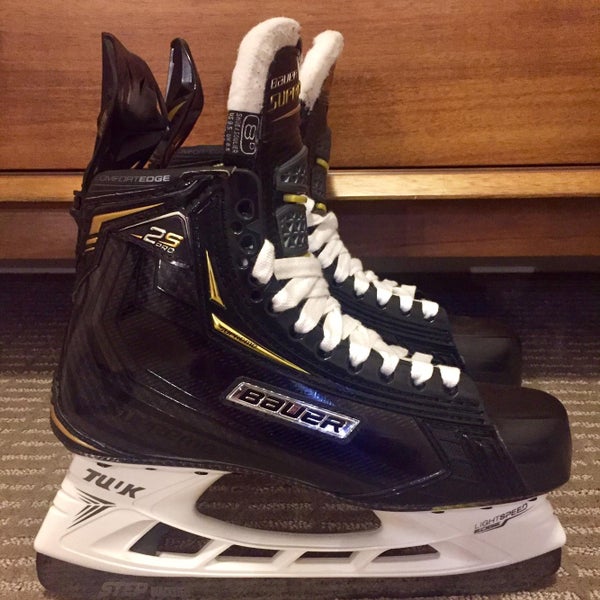 Bauer 2SPro Skates With STEP Blacksteel Blades Size 8D