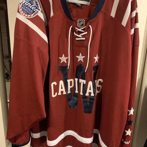 Washington Capitals winter Classic Jersey 4xl
