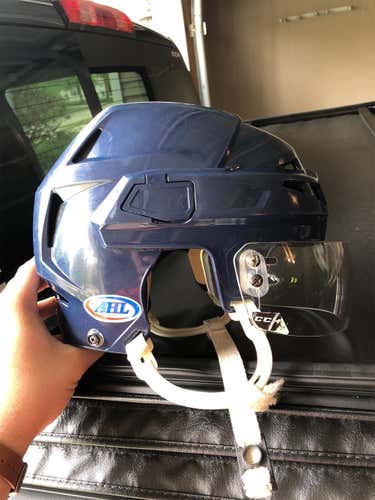 CCM V08 Helmet (w/ccm Visor) Navy AHL