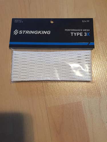 StringKing Type 3X Mesh- New, White