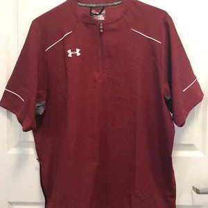 NEW Under Armour Men’s Cage Jacket (Maroon, Size M)