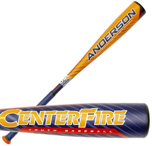 2019 Anderson Centerfire -10 27"/17 oz. Youth USA Baseball Bat 015036