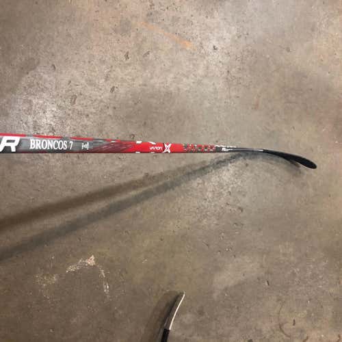 Bauer Vapor 1x P28 82 Flex Left Hand Pro Stock Hockey Stick Western Michigan Univ Broncos