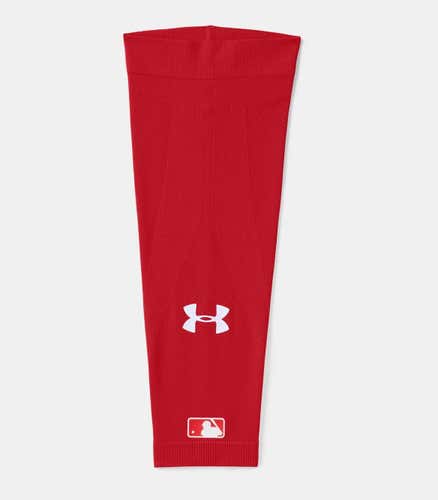 UNDER ARMOUR PRO MLB BASEBALL BATTING HITTING ARM SLEEVE RED HEATGEAR LG/XL BRAND NEW LARGE XL NCAA