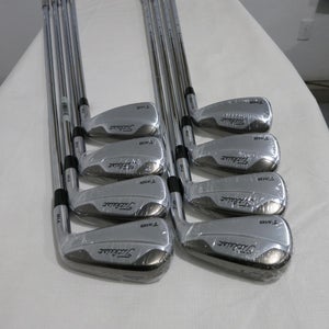Titleist 716 T-MB Iron Set - 4-PW, GW - S300 Stiff Steel +0.5" Long 2* Upright