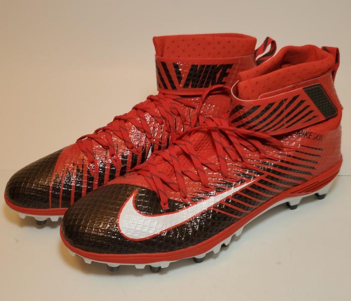 New Nike Lunarbeast RED (US Size 16) Football Cleats