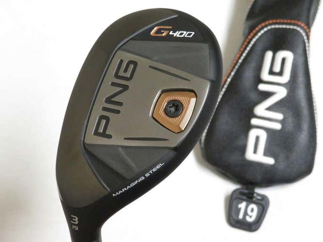 Ping G400 Hybrid 19* 3H TOUR 85 Regular Flex +Cover .. LEFT LH    L@@K!!  #33079