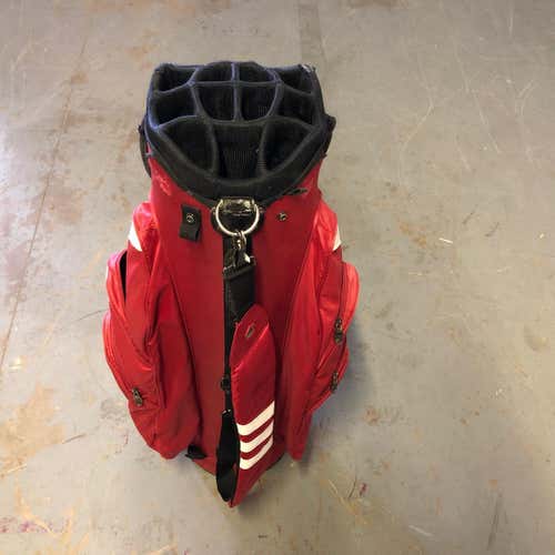 Red Adidas Golf Bag
