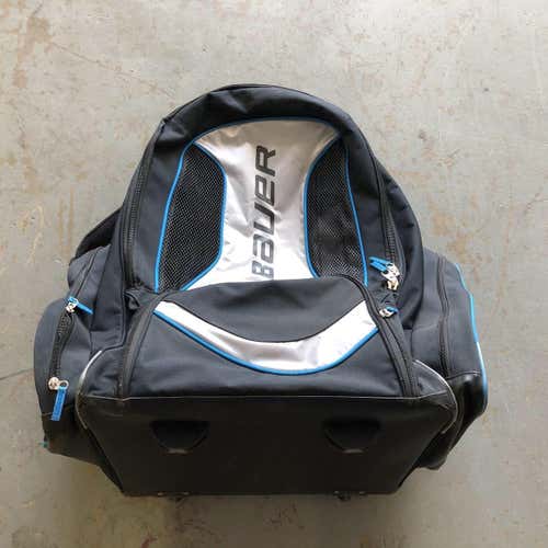 Bauer Backpack Wheel Hockey Bag