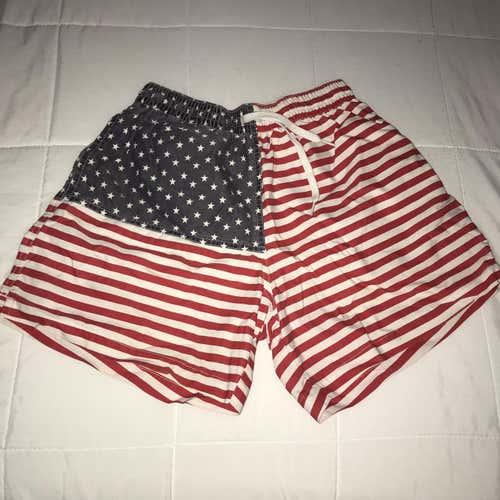 Men’s Chubbies USA Flag Swim Trunks