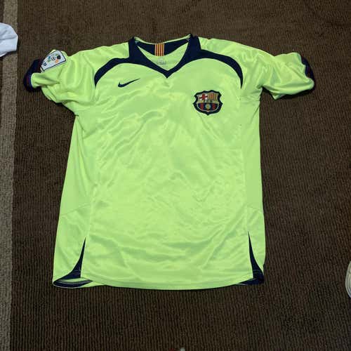 Barça La Liga Ronaldinho #10 Soccer Jersey