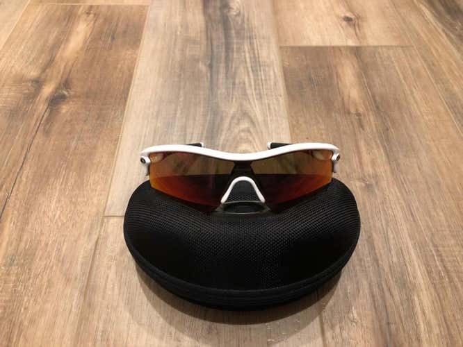 Custom Oakley RadarLock Path with Prizm Lenses (Boxes, 2 Lenses, Case, & Extra Nosepad Included)