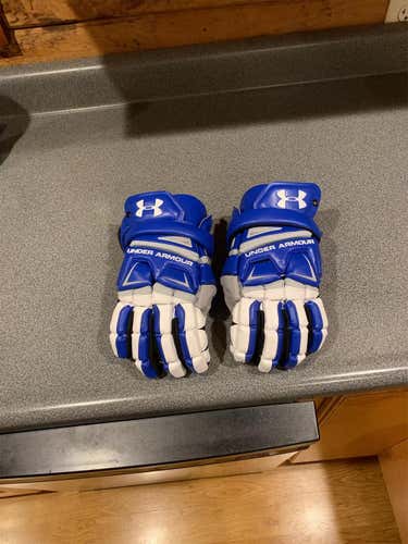 New UA Royal Blue Engage Gloves Size 13’