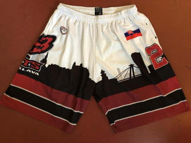 New 2015 AHM Bratislava Bats Box Lacrosse Shorts