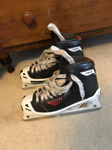 CCM RBZ 90 Goalie Skates (Used For Half Season)