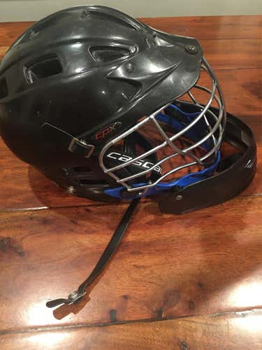 Cascade CPX Helmet With Detachable Goalie Neck guard