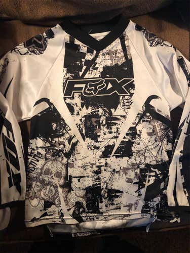 Kids Small Motocross Fox Jersey Dirt Bike Supercross