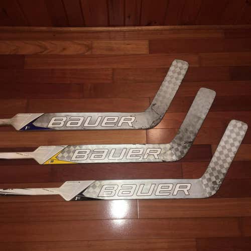 3 Pack Bauer 1s Pro Goalie Sticks