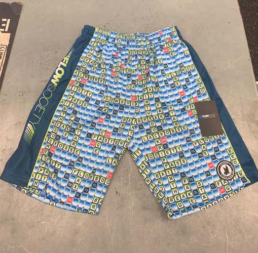 Flow Society Scrabble Shorts w pockets (Youth Large)