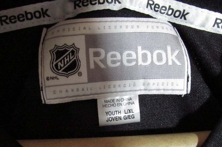 Reebok NHL Jersey Pittsburgh Penguins Evgeni Malkin Black Size Youth L/XL Hockey