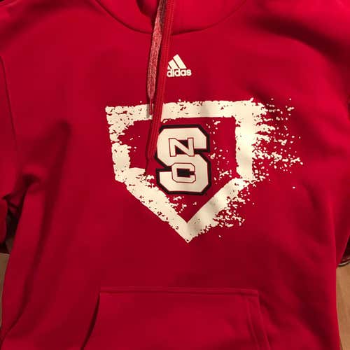NC State Baseball Home plate Hoodie