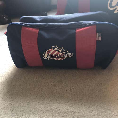 Colin Blackwell Rochester Americans Team Issued Toiletry Bag