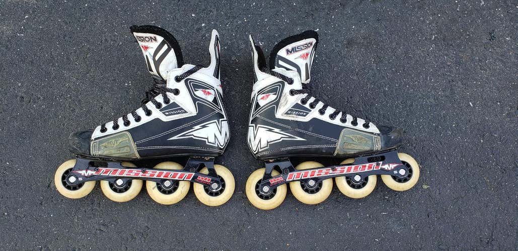 Mission TSX Roller Hockey Inline Skates Size 7